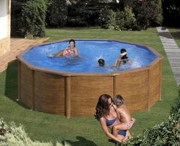 Piscinas desmontables en acero