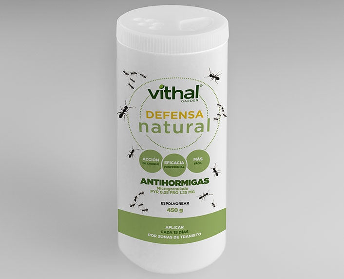 Antihormigas granulado de origen 100% vegetal 