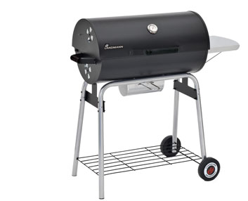 Una barbacoa de carbón para seis o 10 comensales