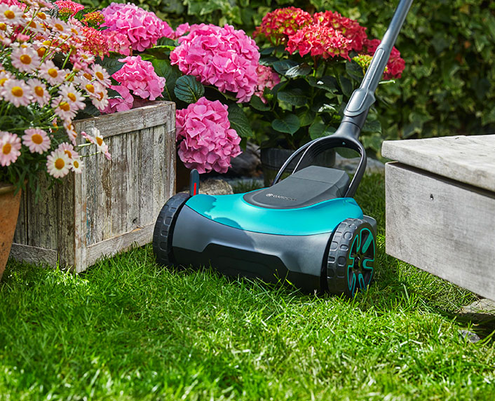 Nuevo cortacésped a batería para jardines pequeños 