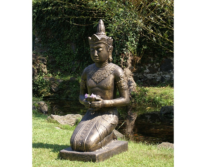 Figuras de Buda en piedra artificial para el jardín 