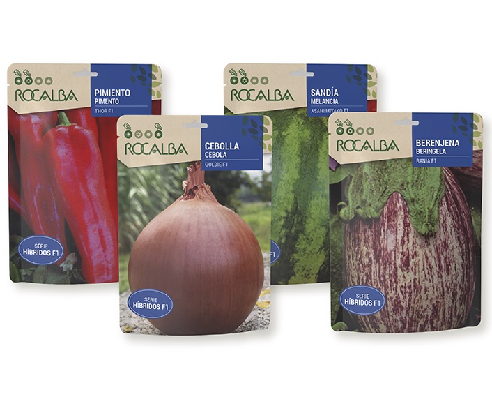 Una colección de 35 semillas híbridas F1 para el huerto 