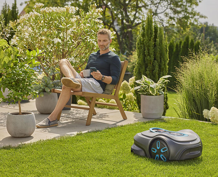 Un robot cortacésped que se puede programar con una app 