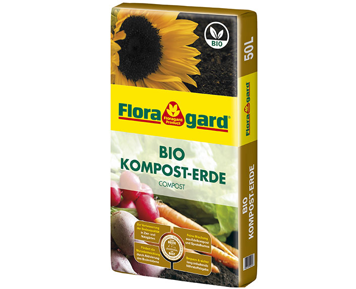 Sustrato ‘bio’ con compost para ornamentales y huerto 