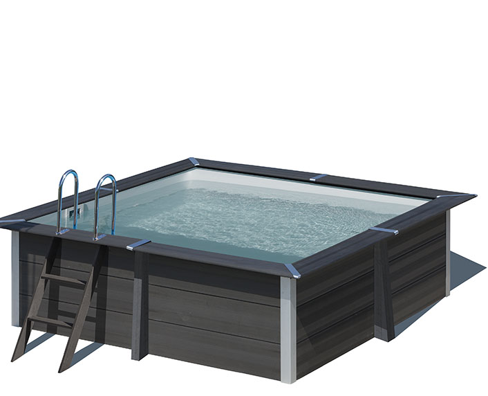 Piscinas de composite con tratamiento anti rayos UV 