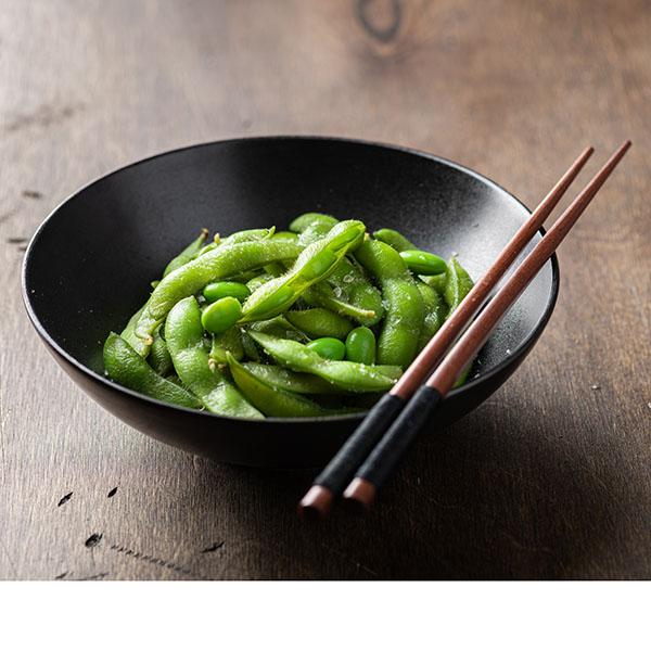 Un aperitivo de edamame
