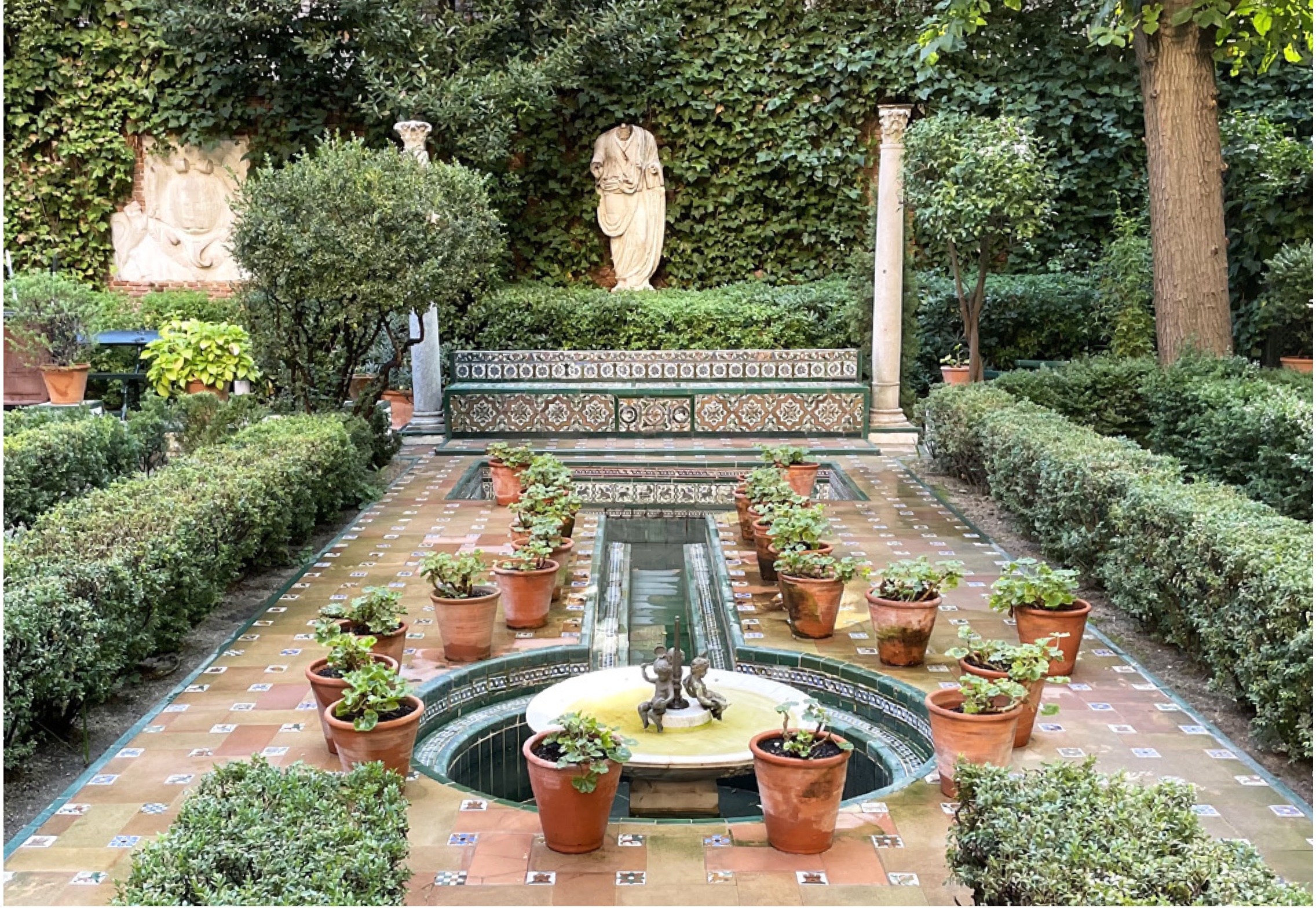 El segundo patio en la actualidad