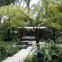 Oasis de sosiego al estilo malayo