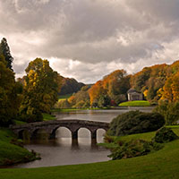 Stourhead en otoño